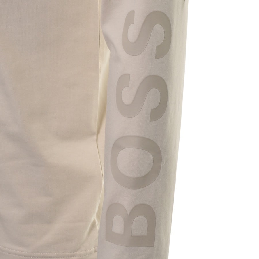 Alternative Image for ProductBOSS Long Sleeved TFlash T Shirt White3